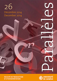 Parallèles cover 26-2014